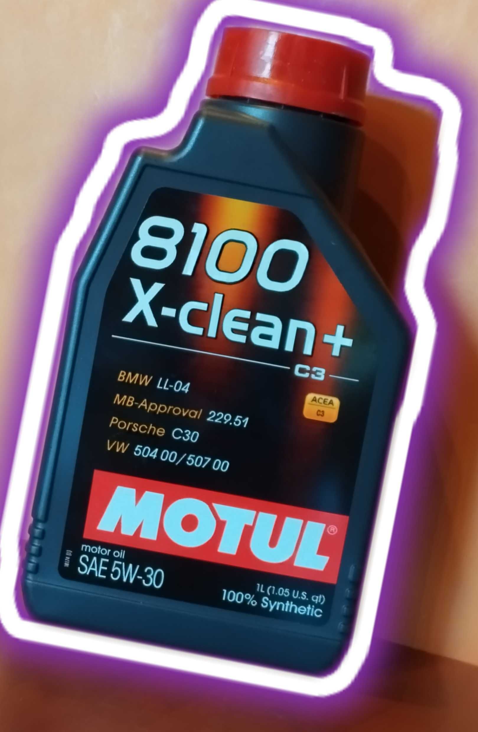 Olej Motul 8100 X-Clean+ 5W30 1L