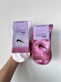 Skarpary Nike Tie Dye handmade wysokie unisex