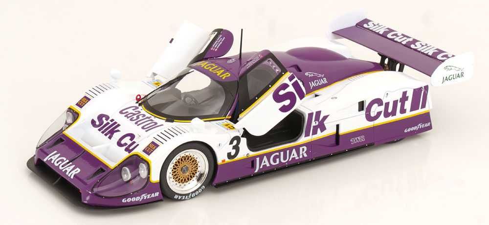 Jaguar XJR12 "Silk Cut" #3 Vencedor 24h Le Mans 1990 - CMR 1/18