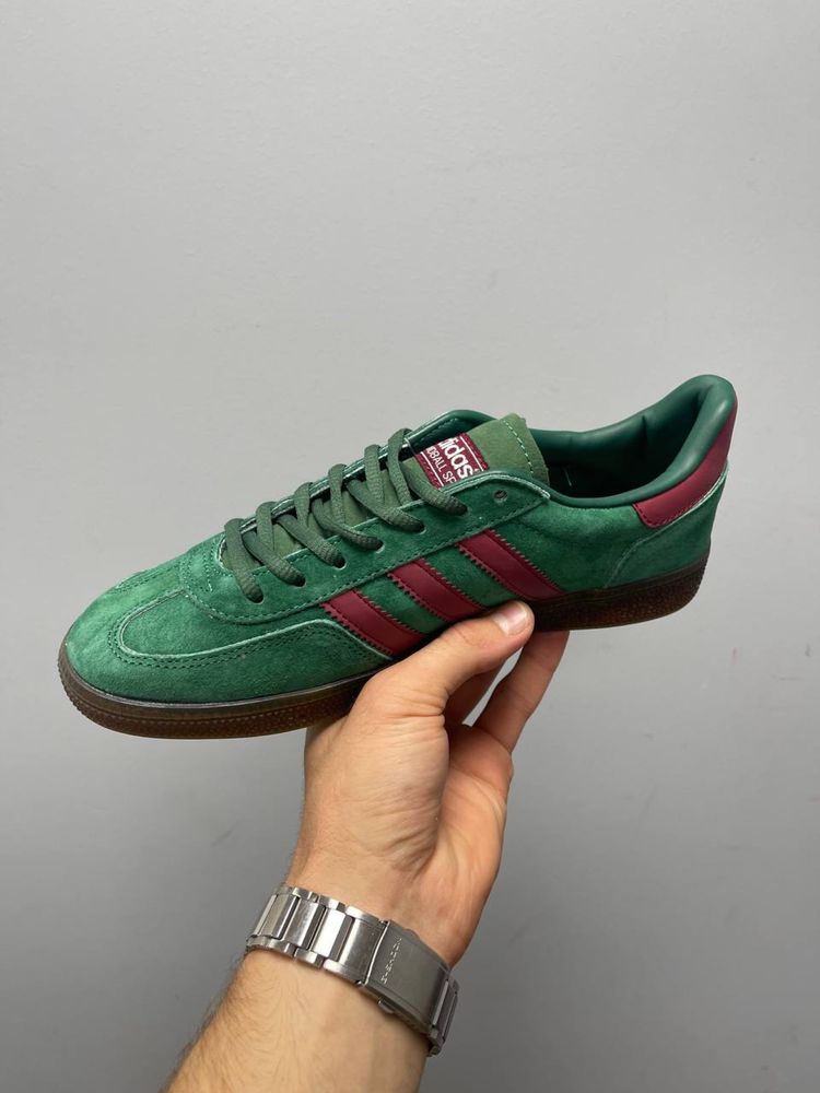 Кросівки Чоловічі Adidas Handball Spezial 'Collegiate Green Burgundy'