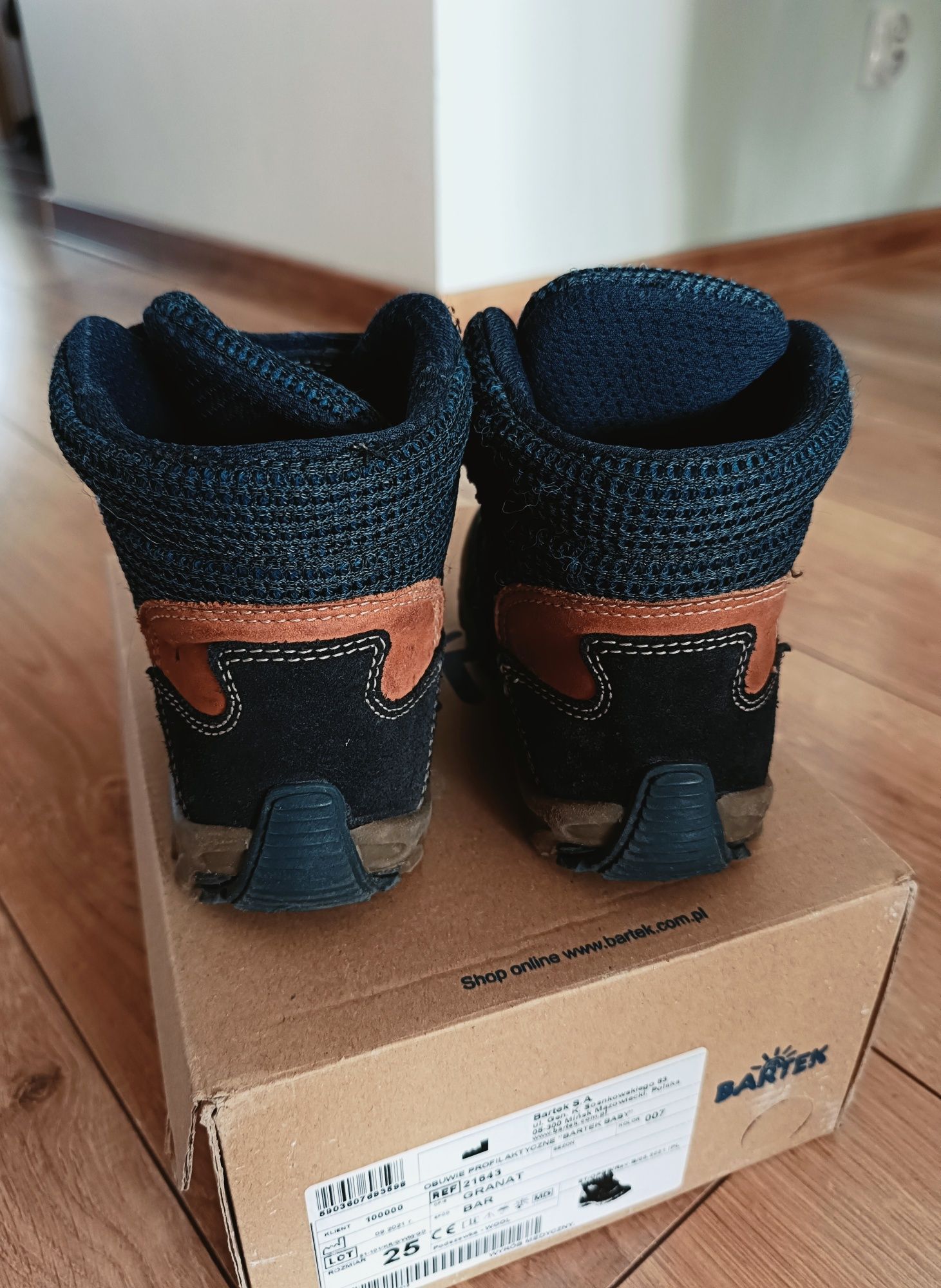 Buty zimowe chłopięce Bartek 25