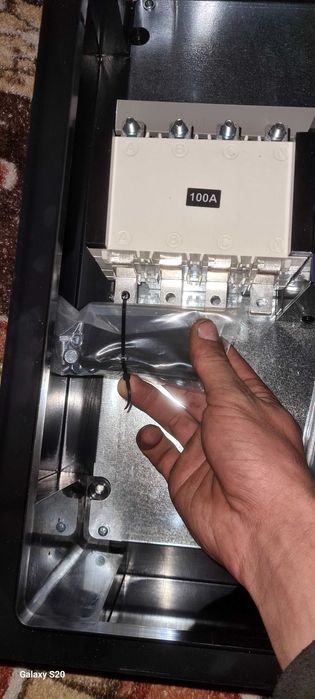 АВР 100А 380 В для генератора з авто запуском