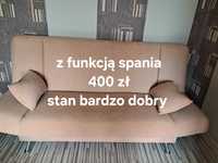 Wersalka z funkcją spania