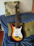 Guitarra Elétrica Maison Stratocaster Sunburst - Excelente Estado