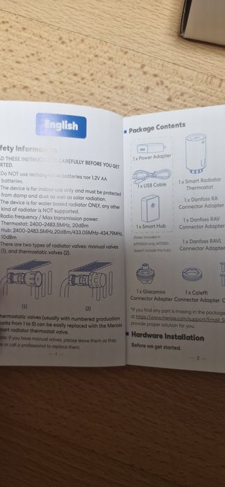 Głowica termostatyczna MEROSS MTS150H