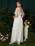 Vestido grávida branco XXL