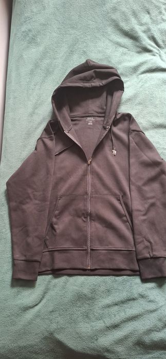 Czarna bluza zapinana Polo RL