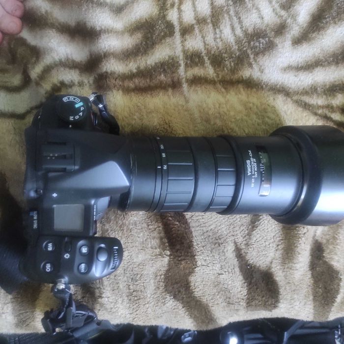 sigma 70-210 mm 2.8 sony a full frame 18-55 75-300mm і інші