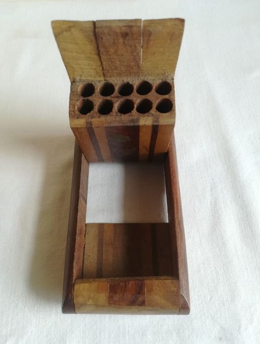 Cigarreira de Madeira