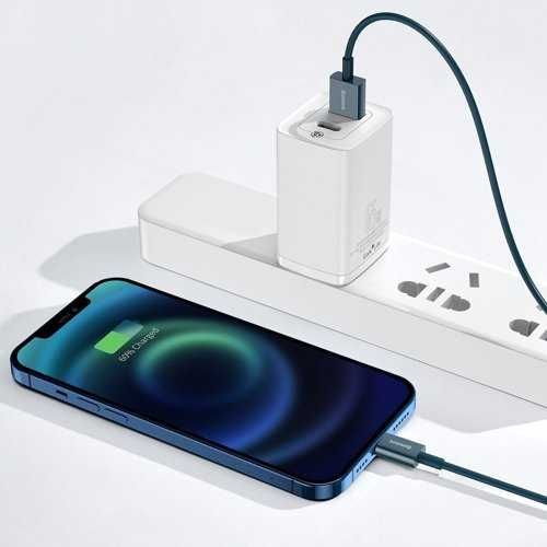 Baseus Superior kabel USB - Lightning 2,4A 2 m Niebieski