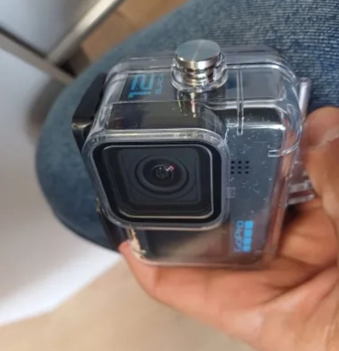 Кріплення на шолом для GoPro+аквабокс, крепление для екшн камери гопро