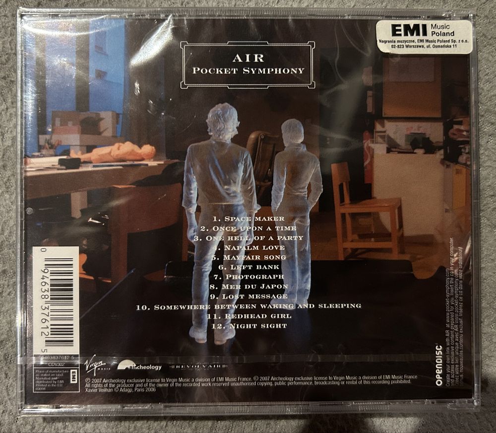 AIR - Pocket Symphony WYSYŁKA nowy album w folii elektroniczna