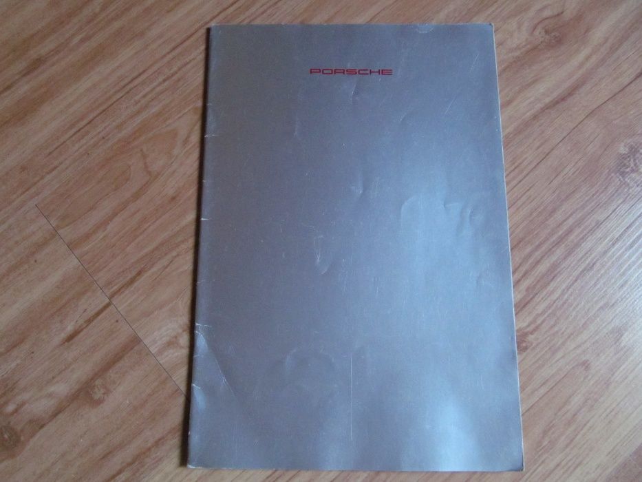 Prospekt Katalog PORSCHE lata 80/90