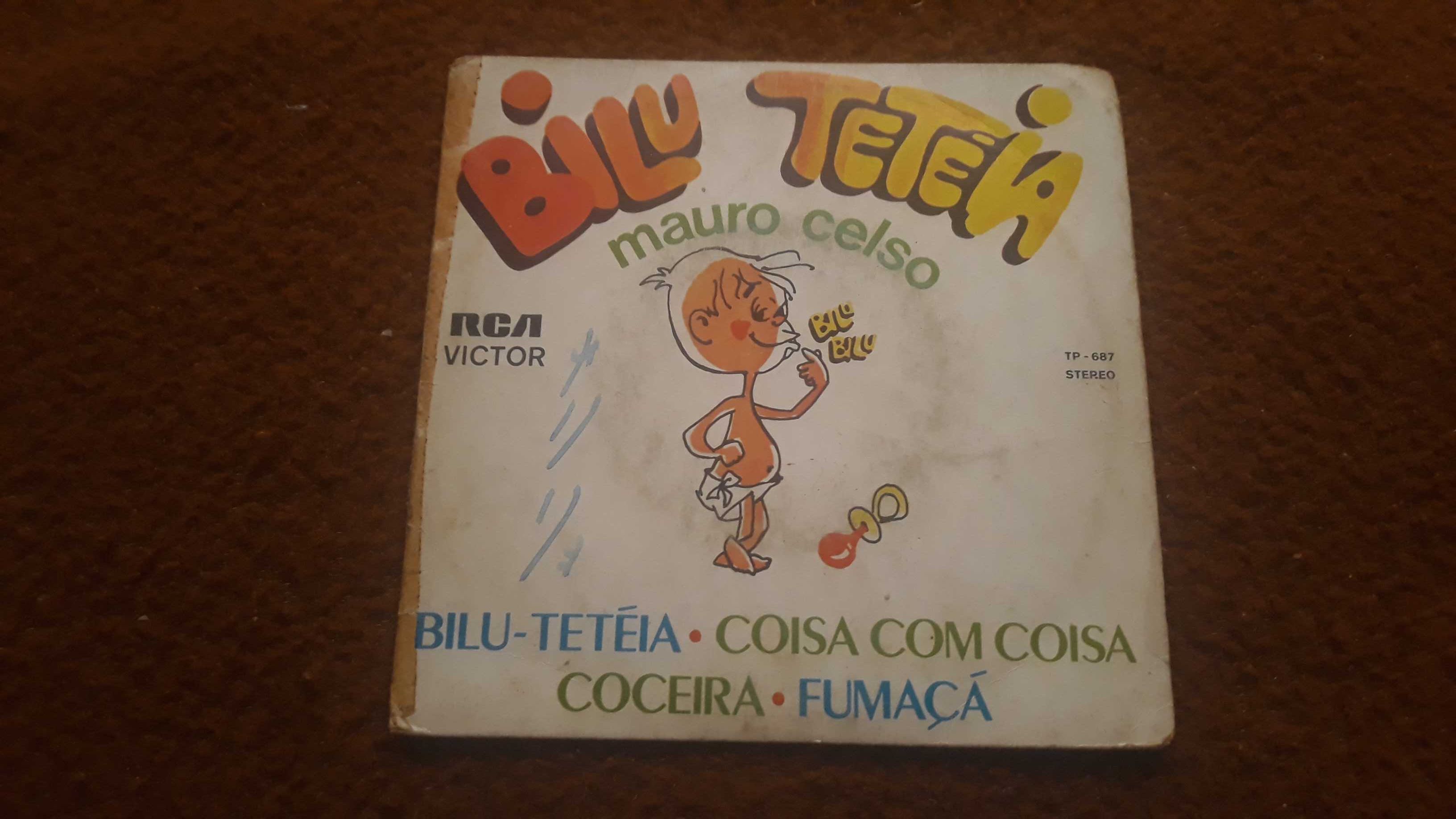 Marco Celso - Bilu teteia - single EP vinil - portes incluídos