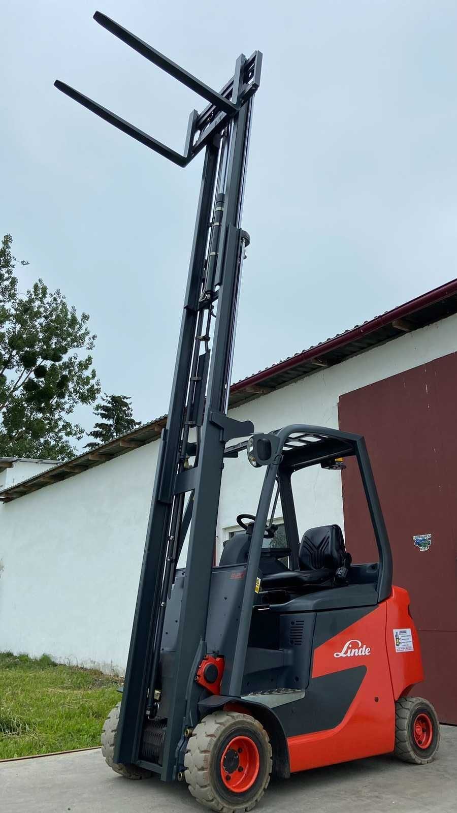 Навантажувач  Linde E20  2,0t 4.7m TRIPLEX АКБ Li-ion Нове зарядне