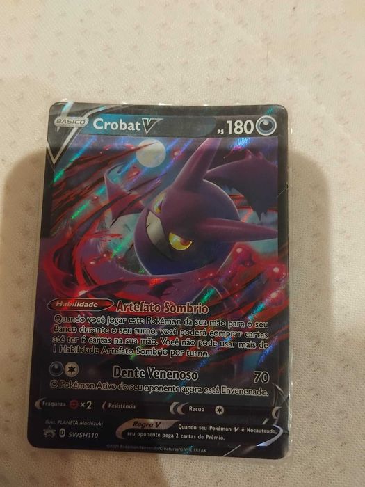 Crobat V – Promo – Shining Fates / Sword & Shield Black Star Promo