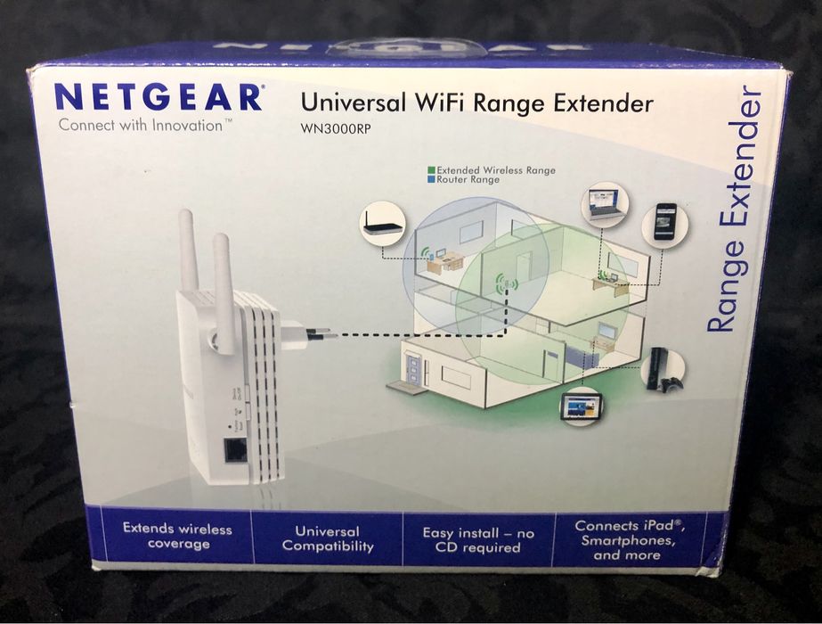 Extensor de sinal WiFi como NOVO !!!