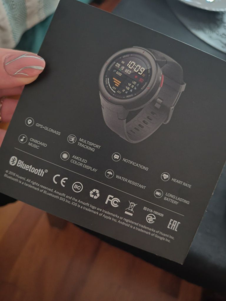 Sportowy Smartwatch Amazfit Verge A1811 Gray