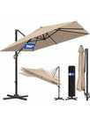 Nowy parasol ogrodowy przeciwsłoneczny 300 cm xxl  firmy kesser