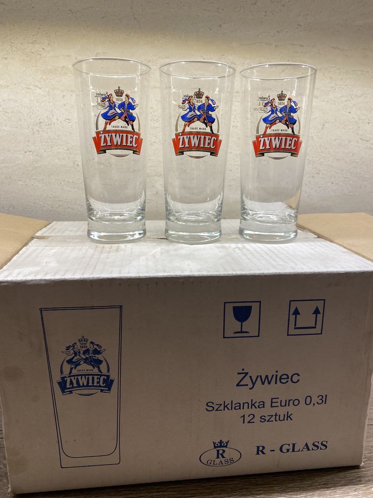 Szklanki Żywiec 0,3 2 sztuki