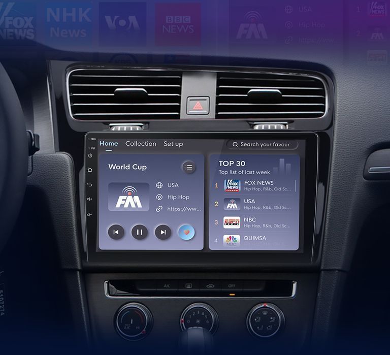 Radio nawigacja Volkswagen VW Golf 7 Android Auto 6GB 128GB