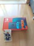 Nintendo Switch seminovo, com cartão de memória de 128GB, Fifa 23
