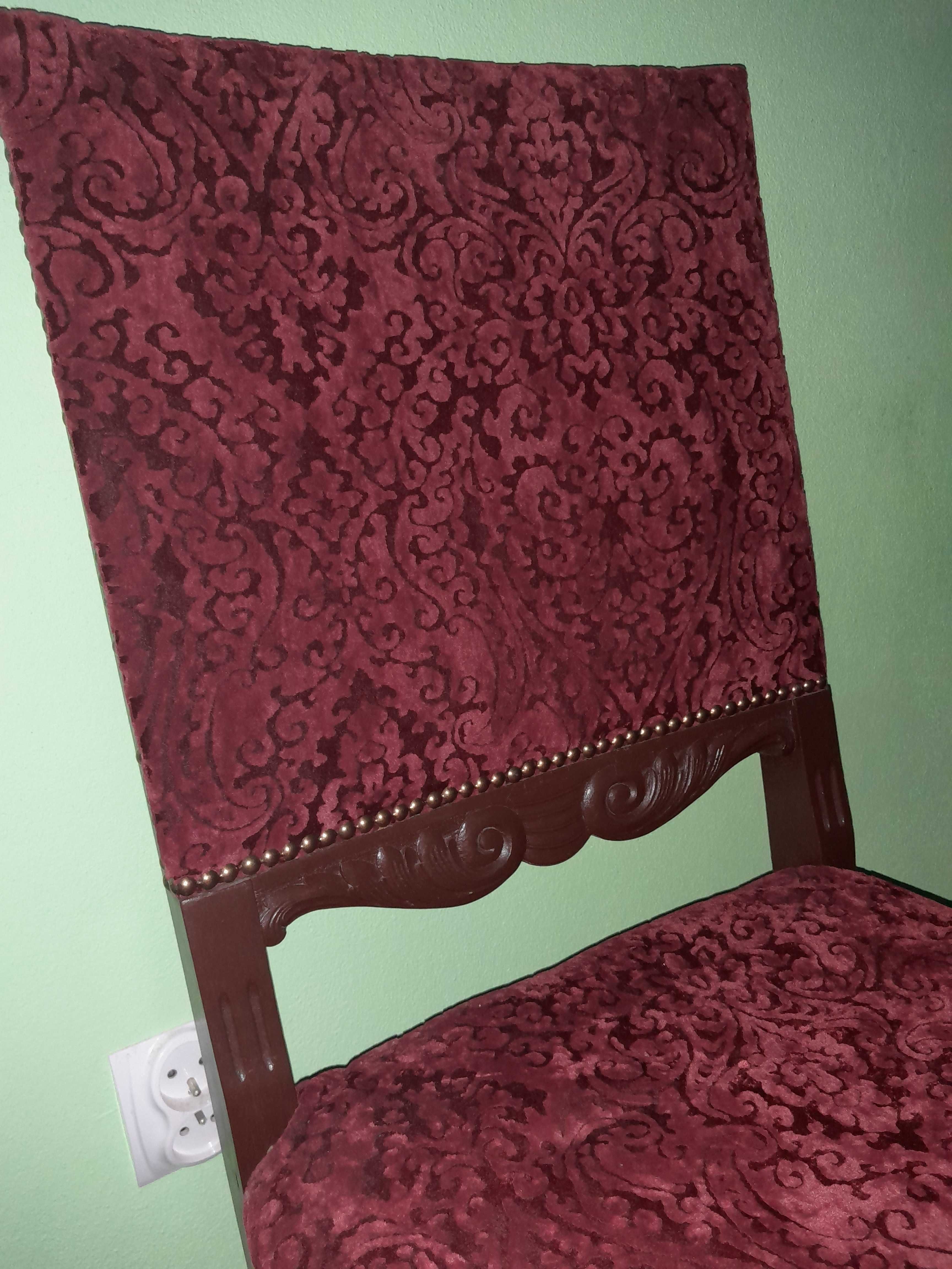 Stolik marmur z krzesłami