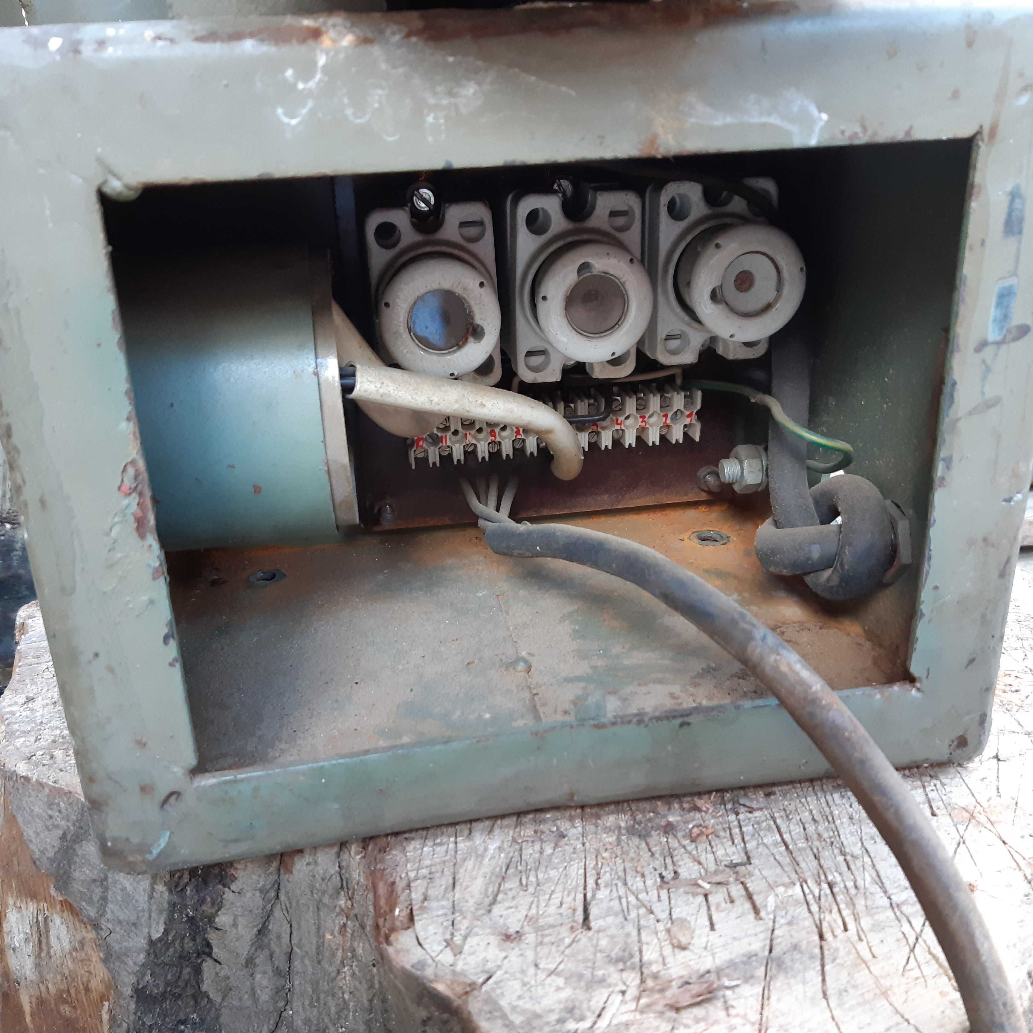 Dmuchawa elektryczna silnik 400v 1.1kW do pieca wyciąg piec kowalski