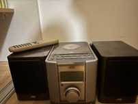 Odtwaracz JVC, radio, cd