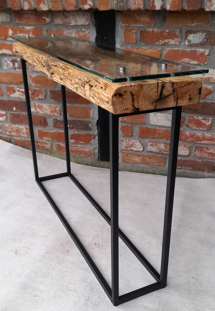 Konsolka loft mebel loftowy.