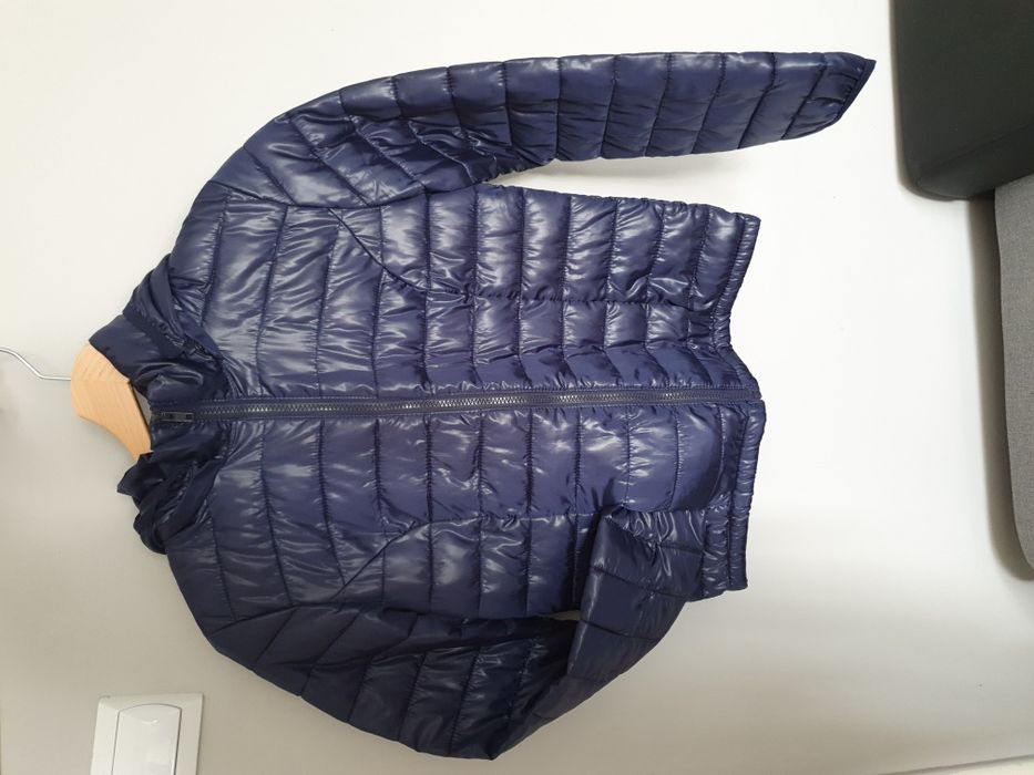 Kurtka pikowana jesienna wiosenna sinsay granatowa 36 S