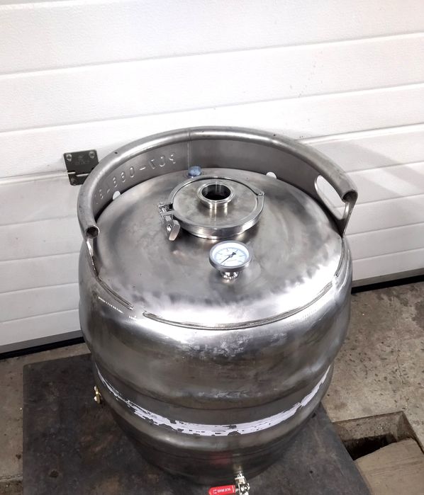 Кега переварена на куб 100л