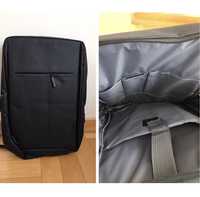 Czarny plecak na laptop