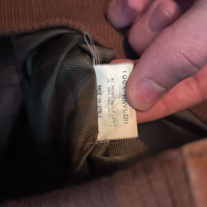 Бомбер кожаный - замшевый