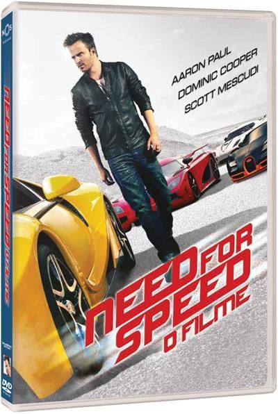 Filme em DVD: Need For Speed O Filme - NOVO! SELADO!