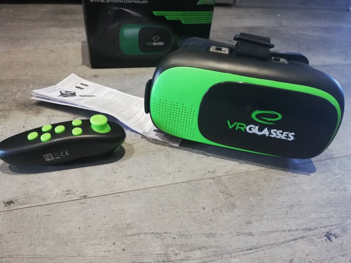 Okulary VR z pilotem Bluetooth gogle VR 3D Esperanza Apoalypse