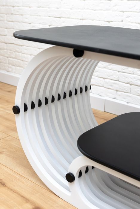 Дизайнерський журнальний столик | Параметричний стиль | Ручна робота