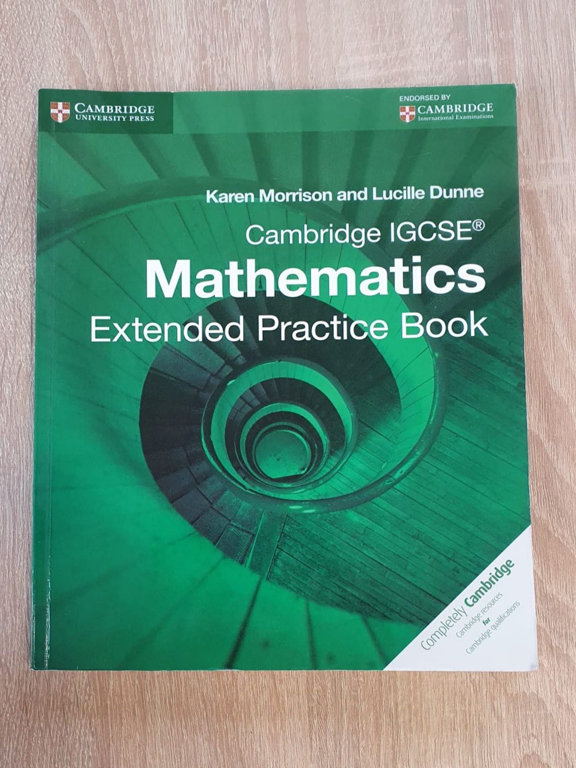 Cambridge IGCSE Mathematics Extended Practice Book