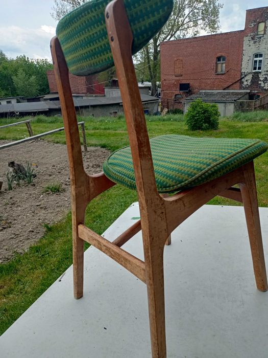 Krzesło fabryka Głuchołaski PRL Hałas