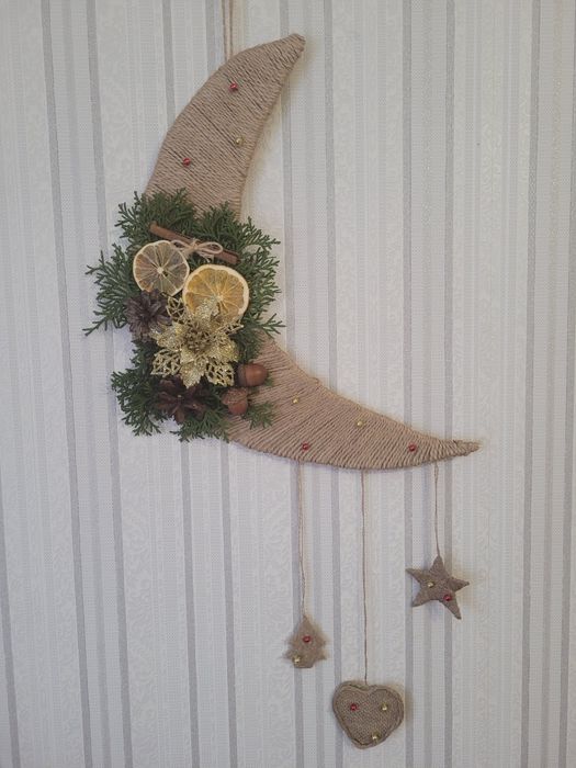 Декорація до Нового року Різдвяний Місяць