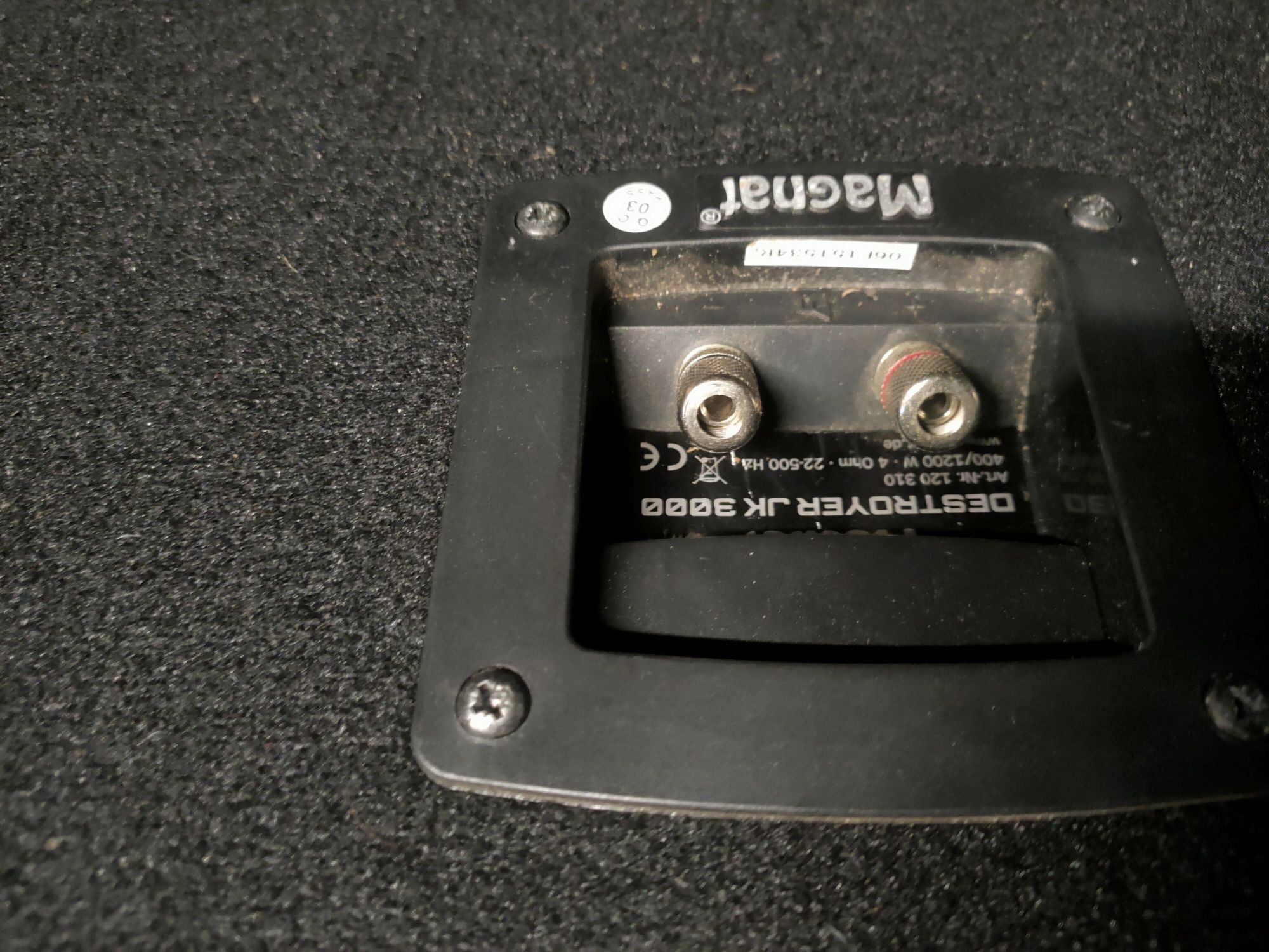 Subwoofer magnat