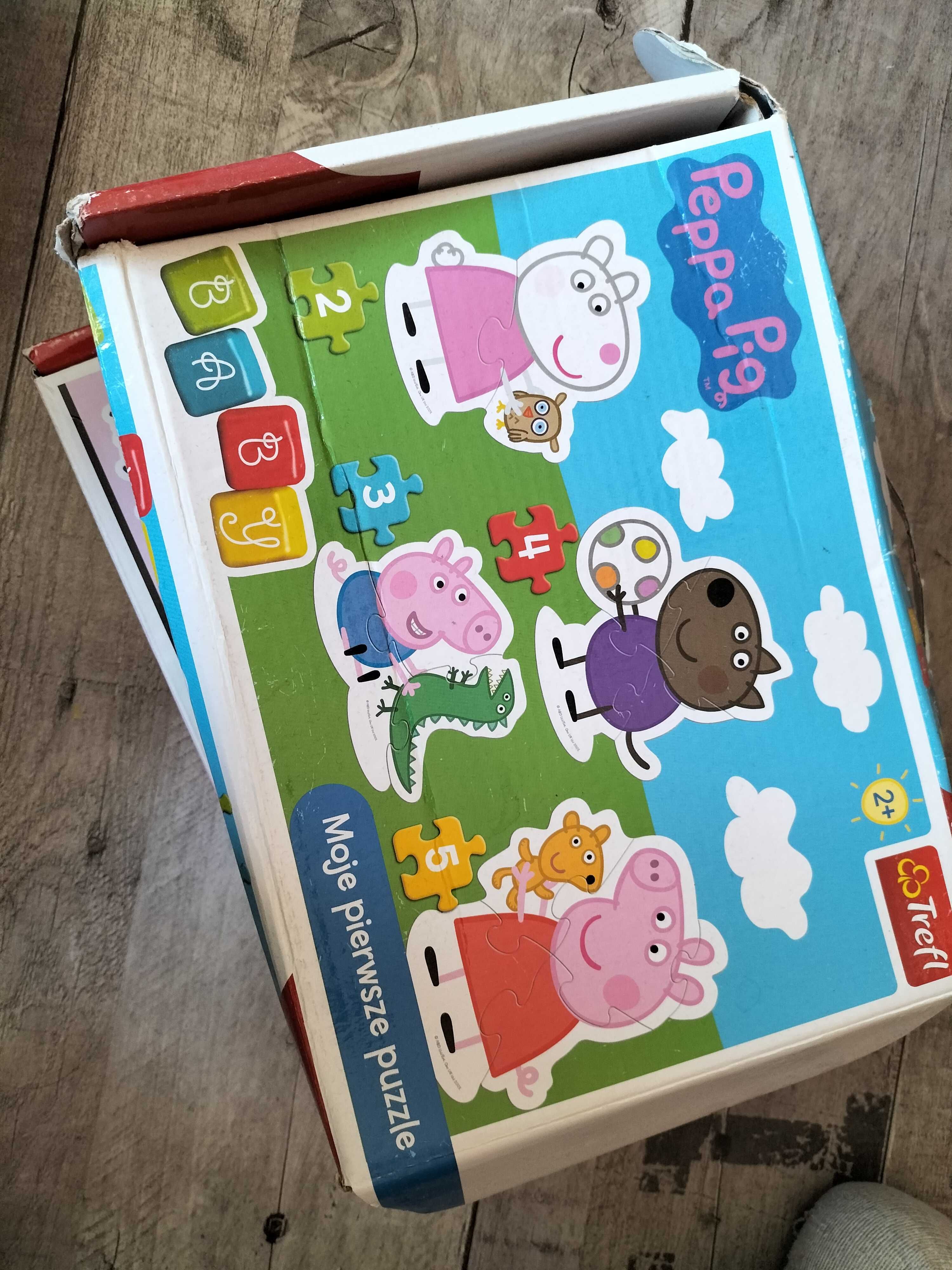 Puzzle 2+ Peppa, kicia kocia