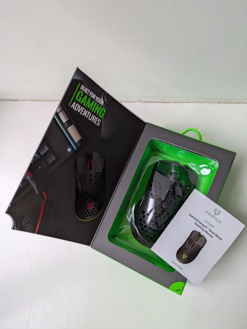 Мышь Vertux Ammolite Wireless/USB Black