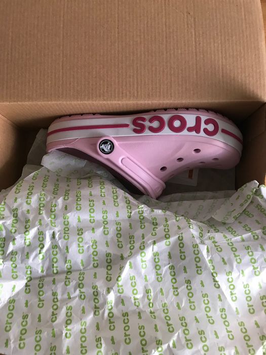 Damskie Crocs - pudrowy róż