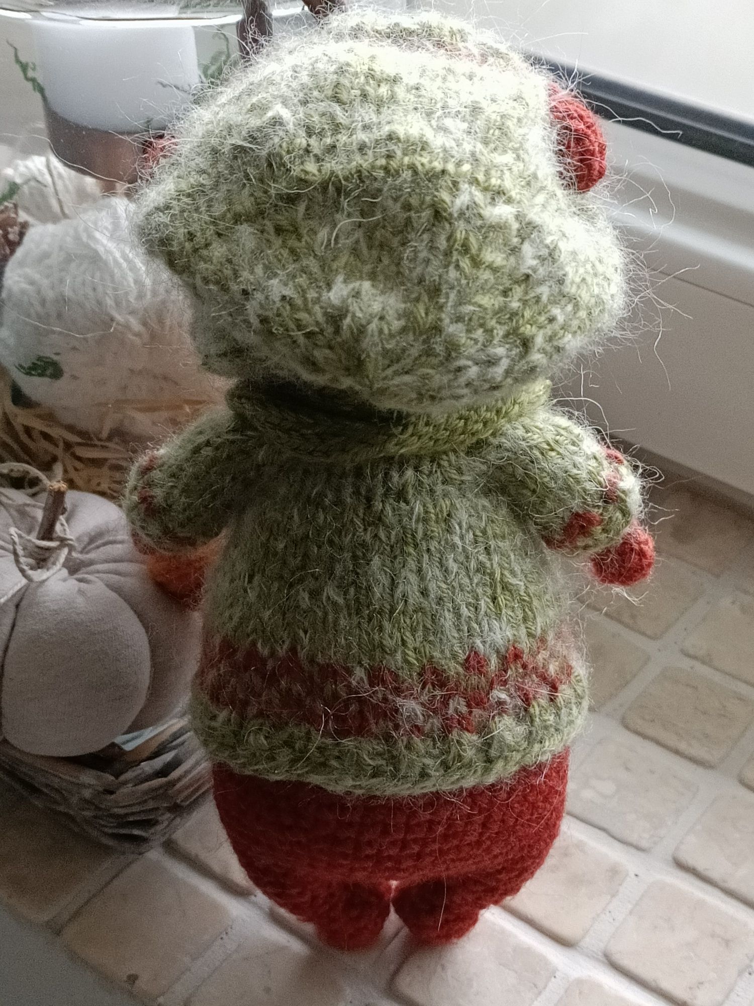 Śliczny miś amigurumi