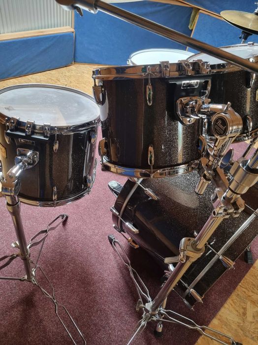 Pearl Master Custom-Japan, statywy, werbel, talerze b20  Turkish!