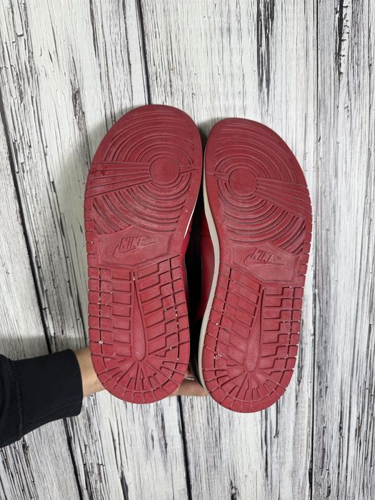 Кроссовки jordan 1 mid red 554724-660 retro 44 оригинал баскетбольные