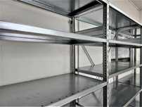 Regał Magazynowy 50x200x400cm/15p Metalowy Ocynkowany Półkowy Garażowy