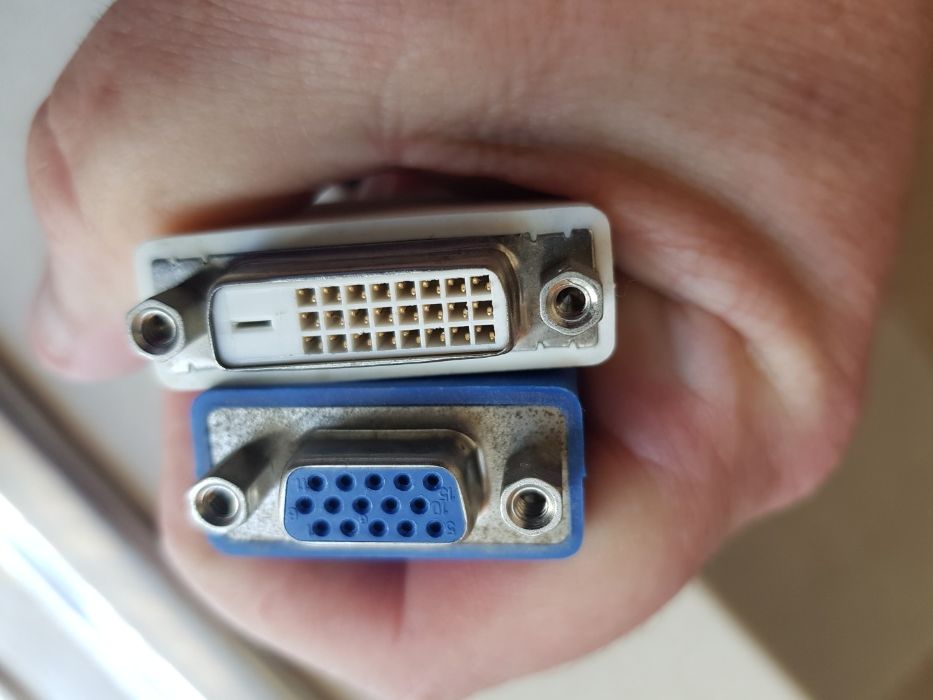 5 Cabos Dvi-i para Dvi-d Vga