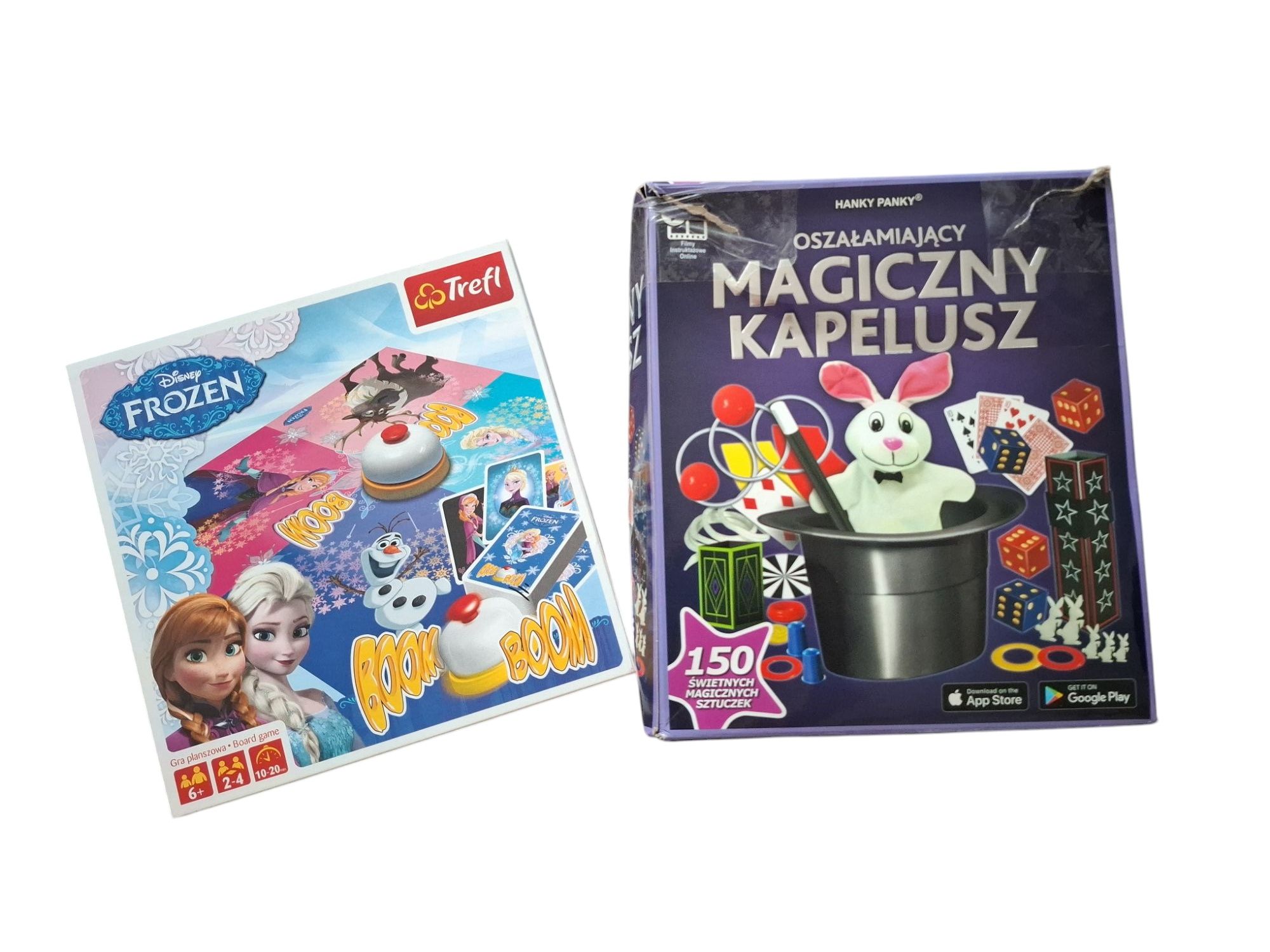 Magiczny kapelusz i Boom Boom frozen gra